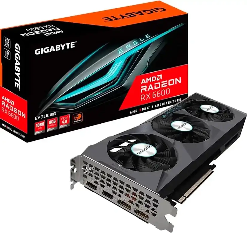 Montaje Tarjeta Gráfica AMD Radeon RX Vallehermoso Montaje Tarjeta Gráfica AMD Radeon RX Vallehermoso